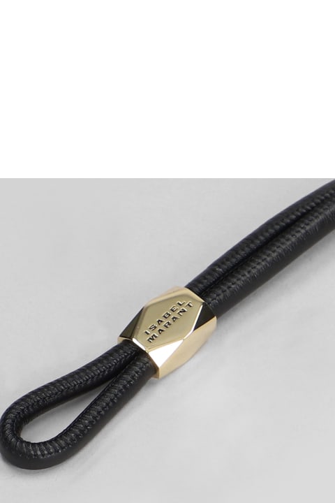 Fashion for Women Isabel Marant Silvia Belts In Black Leather