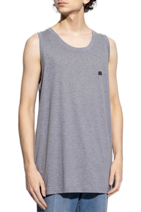 Dolce & Gabbana Topwear for Men Dolce & Gabbana Logo Tag Oversize Singlet