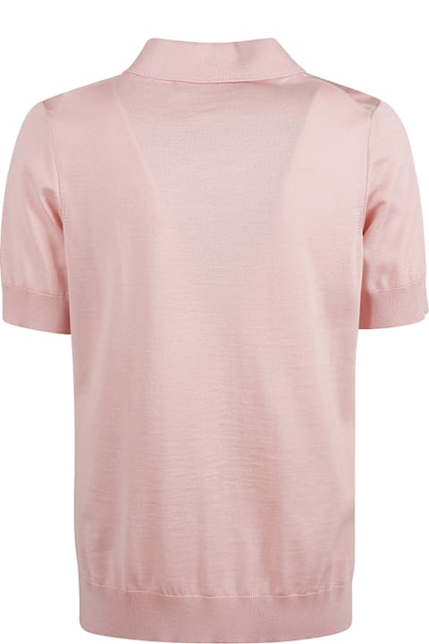 Homeware Versace Silk Twill Polo Shirt