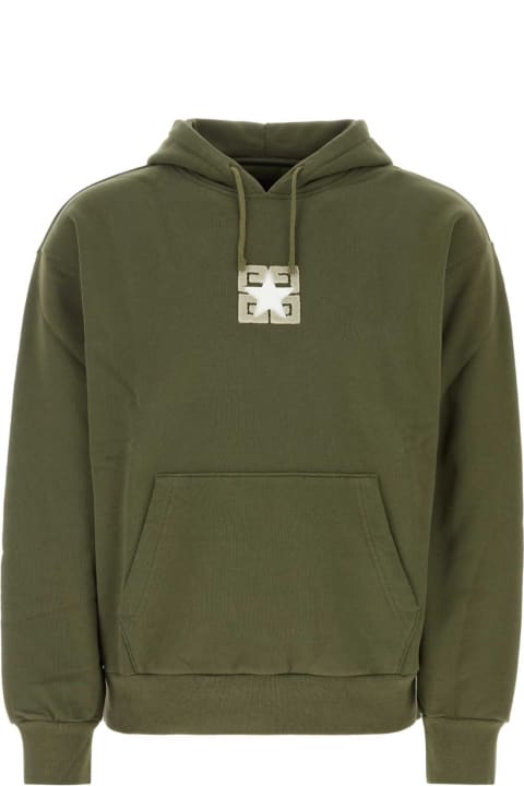 Sale for Men Givenchy Army Green Cotton Sweatshirt