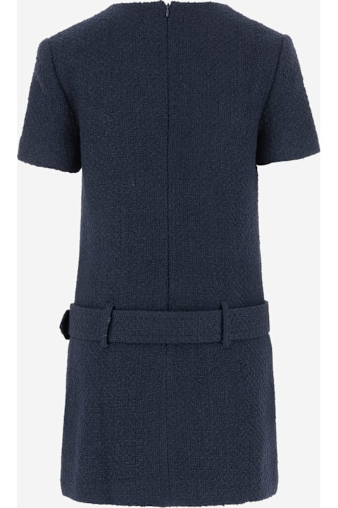 self-portrait لـ Men self-portrait Wool Blend Dress