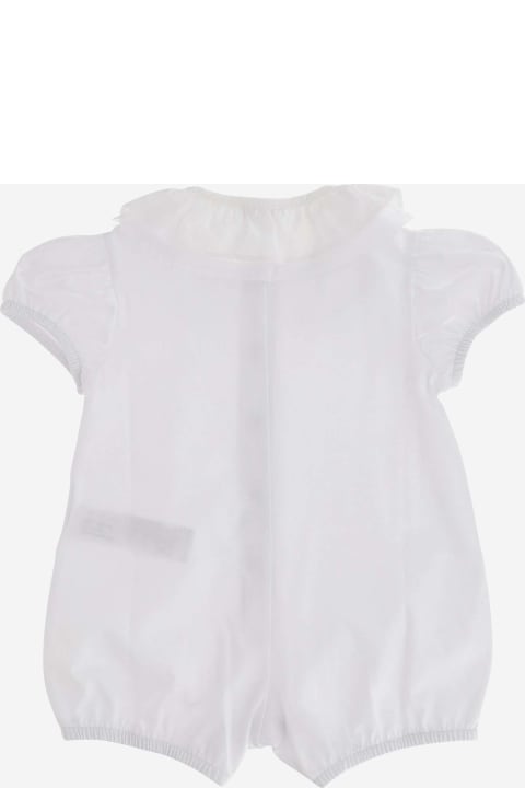 Fashion for Baby Girls Il Gufo Stretch Cotton Romper