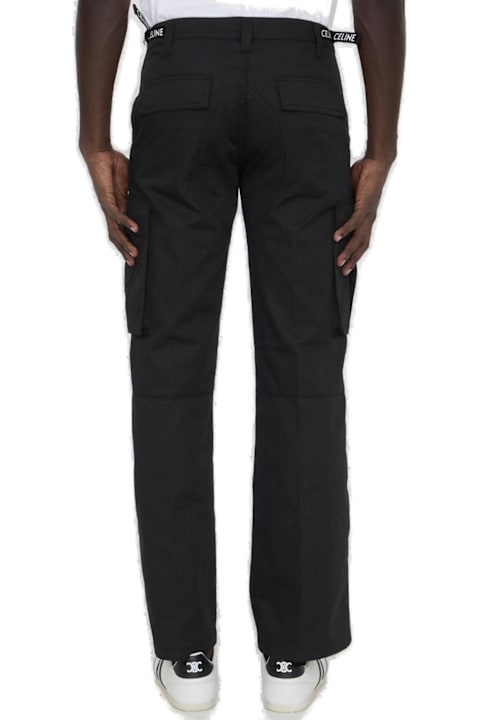 Celine Pants for Men Celine Cargo Flap Pocket Pants