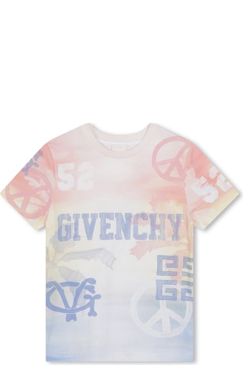 Givenchy Kids Givenchy T-shirt Con Logo