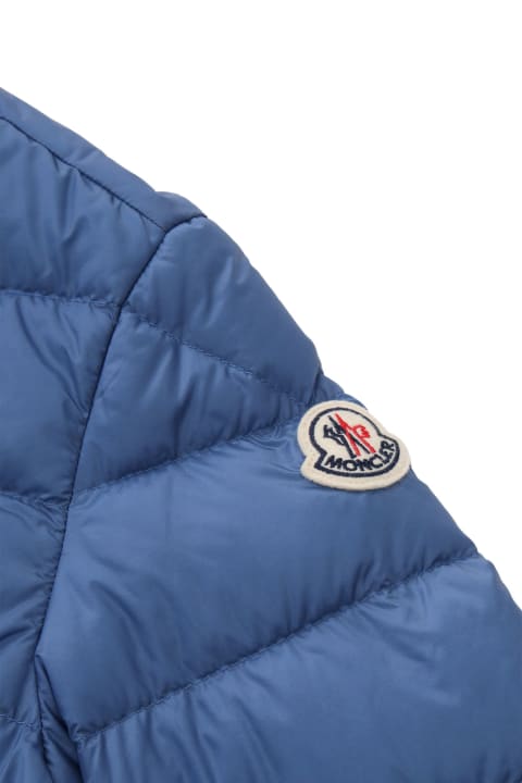 Moncler Coats & Jackets for Boys Moncler Blu Acorus Jacket