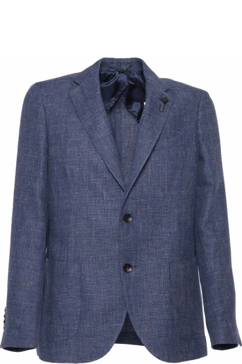 Homeware Lardini Blue Single-breasted Jacket