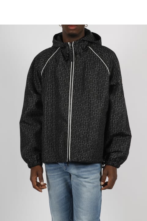 Coats & Jackets for Men Gucci Monogram Windbreaker Jacket
