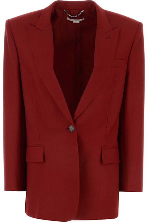 Stella McCartney Coats & Jackets for Women Stella McCartney Red Wool Oversize Blazer