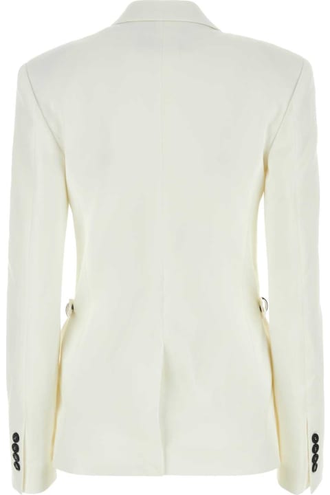 J.W. Anderson Coats & Jackets for Women J.W. Anderson White Stretch Polyester Blend Blazer