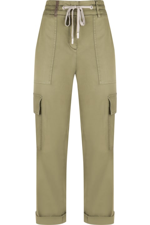 Peserico for Women Peserico Cotton Trousers