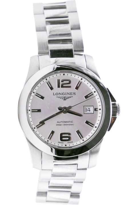 Conquest Auto Lady Full Steel Silver Dial 29;5mm Watches