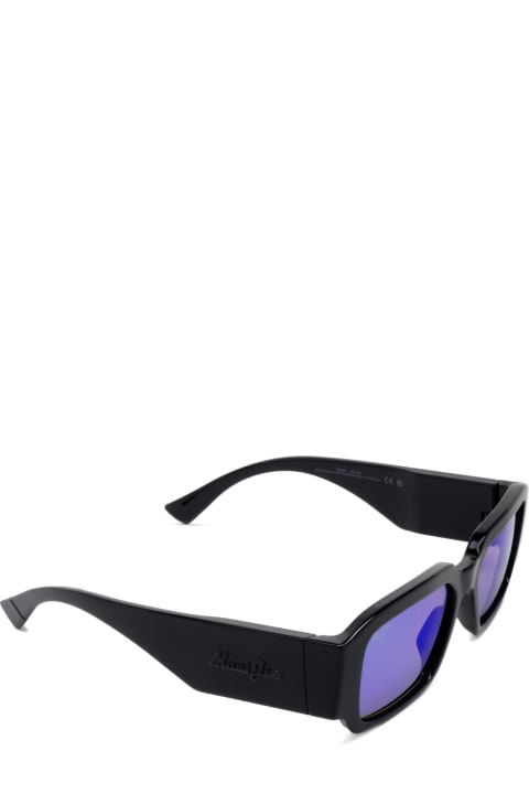 メンズ Maui Jimのアイウェア Maui Jim Mj639 Shiny Black Sunglasses