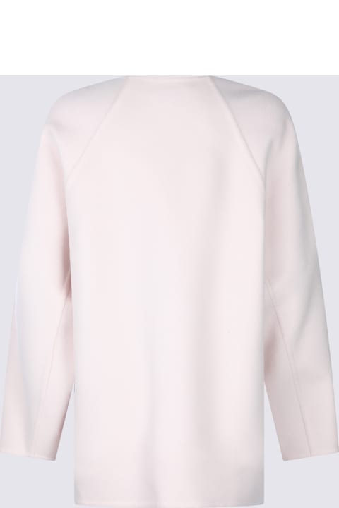 Bottega Veneta Coats & Jackets for Women Bottega Veneta Light Pink Wool Coat