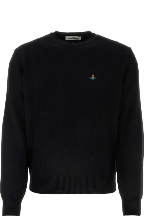 أدوات منزلية Vivienne Westwood Black Cotton Blend Alex Sweater