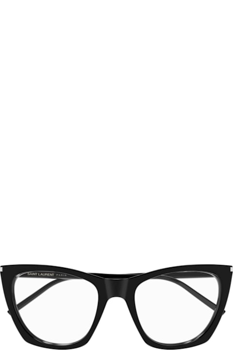 Homeware Saint Laurent Eyewear Sl 214 Kate Thin Opt001-black-black-transparent