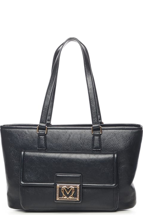 Love Moschino for Men Love Moschino Shopper Bag With Logo Plaque