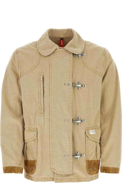Fashion for Men Fay Beige Cotton Jacket