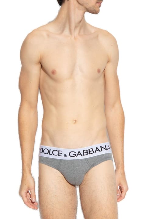 Dolce & Gabbana Underwear for Men Dolce & Gabbana Two Way Stretched Mid-rise Briefs