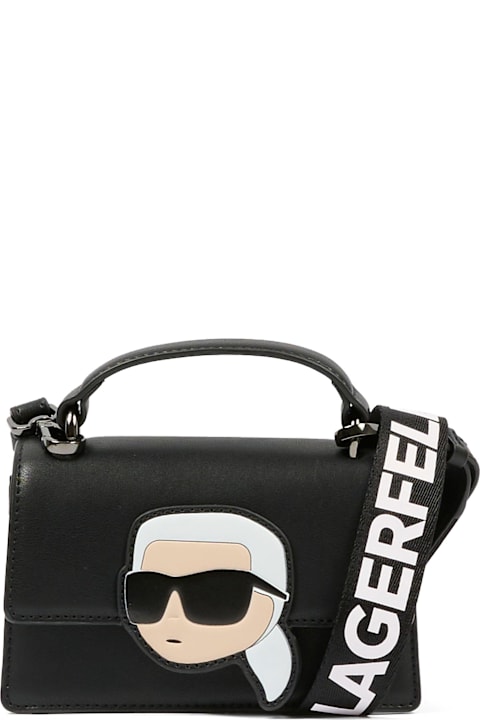 Karl Lagerfeld Kids for Women Karl Lagerfeld Kids Black Bag For Girl With Karl Lagerfeld