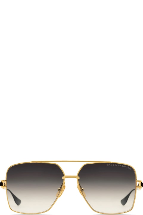 ウィメンズ Ditaのアイウェア Dita Grand-emperik - Yellow Gold / Matte Black Sunglasses