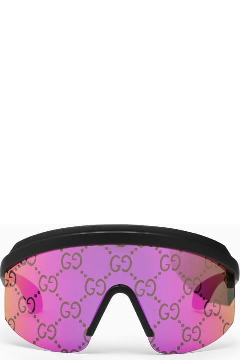 Fashion for Women Gucci Eyewear Black\/pink Gg Mask Sunglasses