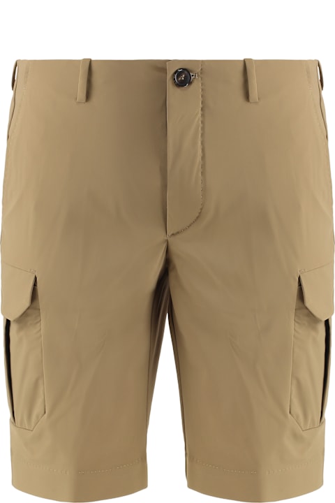 RRD - Roberto Ricci Design Clothing for Men RRD - Roberto Ricci Design Technical Fabric Cargo Bermuda Shorts