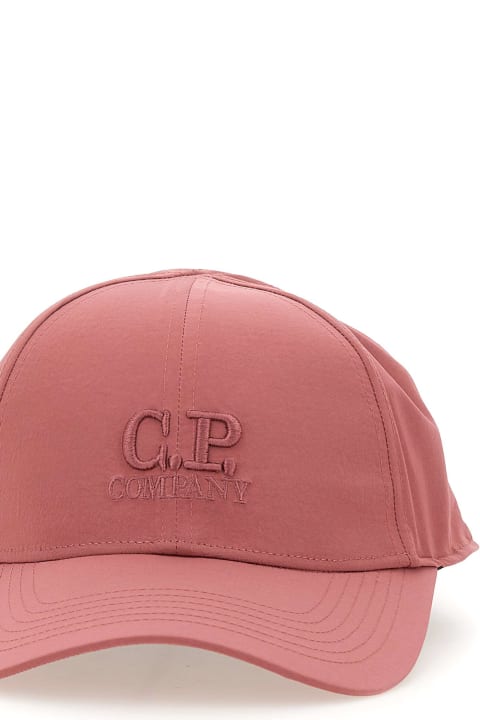 メンズ 帽子 C.P. Company "chrome" Baseball Hat