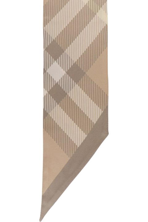 Fashion for Women Burberry 'check' Thin Scarf