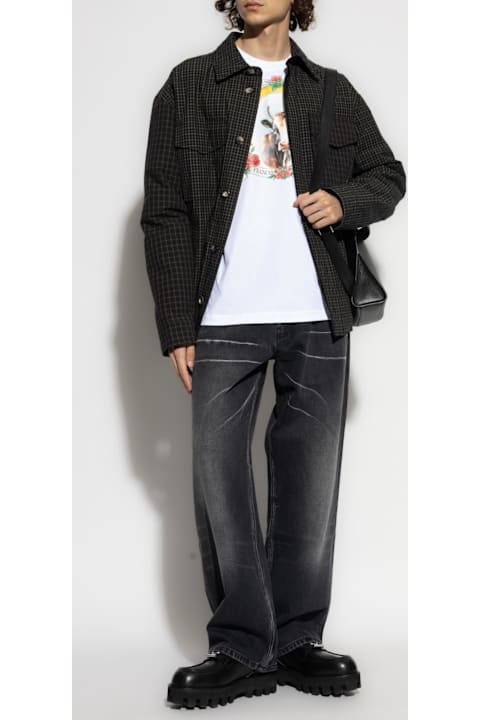 インテリア Moschino Moschino T-shirt With Print