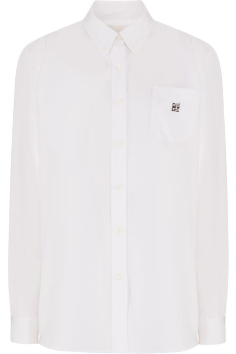 Givenchy Topwear for Women Givenchy Cotton Shirt With Logo