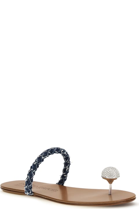 Pedro Garcia Jewel-embellished Sandals