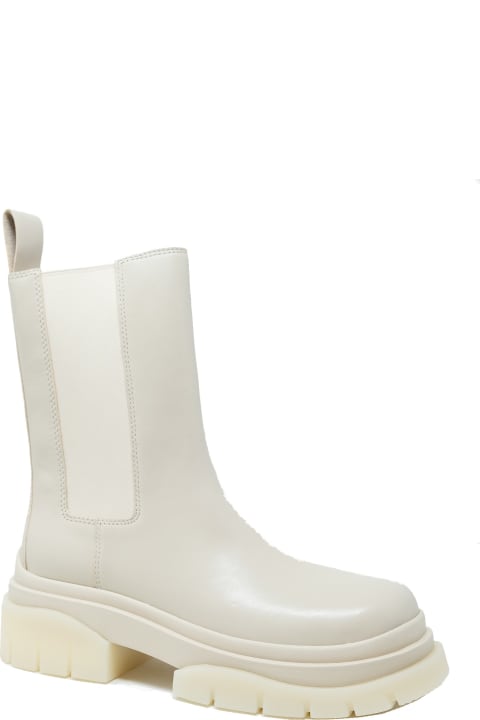 Ash Boots for Women Ash Ash Mustang Cream Ankle Boots