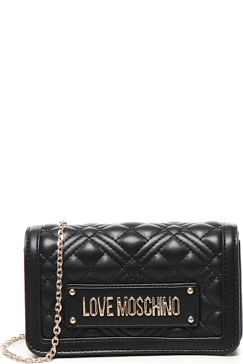 Love Moschino for Women Love Moschino Wallet With Chain And Logo