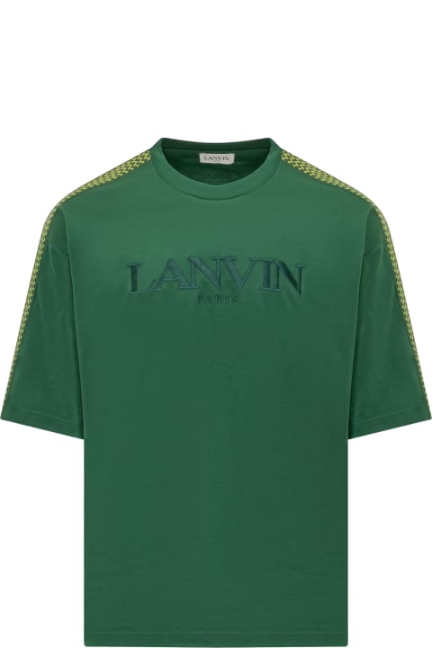 Topwear for Men Lanvin T-shirt With Logo