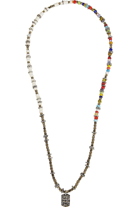 Necklaces for Men Paul Smith Men Necklace Mixed Bead