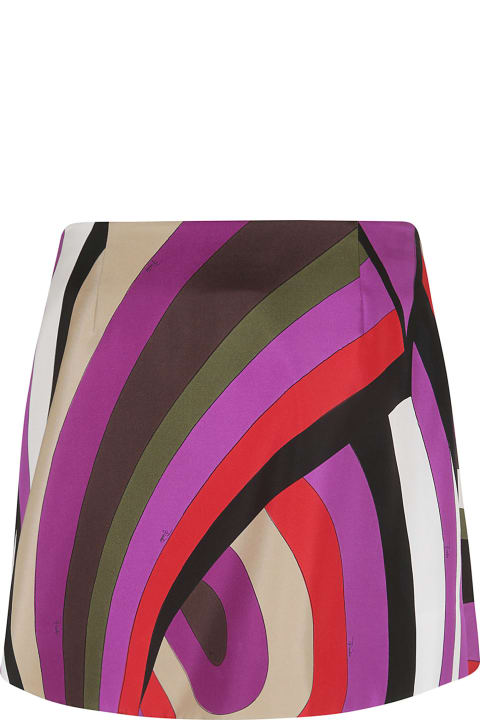 Clothing for Women Pucci Skirt - Silk Twill