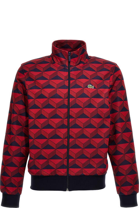 Lacoste Coats & Jackets for Men Lacoste 'track' Sweatshirt