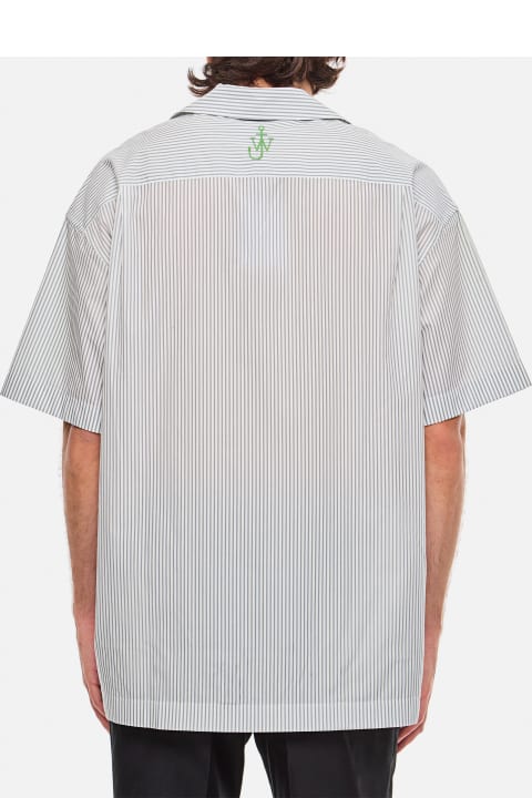 J.W. Anderson Shirts for Men J.W. Anderson Jw Anderson X Clay Trompe L'oeil Print Short Sleeve Shirt
