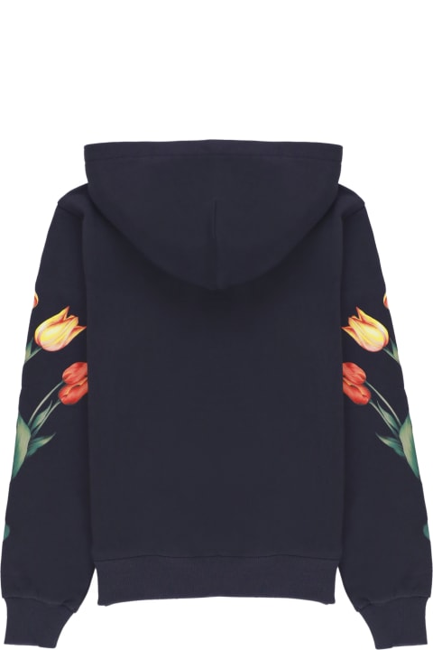 Dolce & Gabbanaのガールズ Dolce & Gabbana Hoodie With Logo