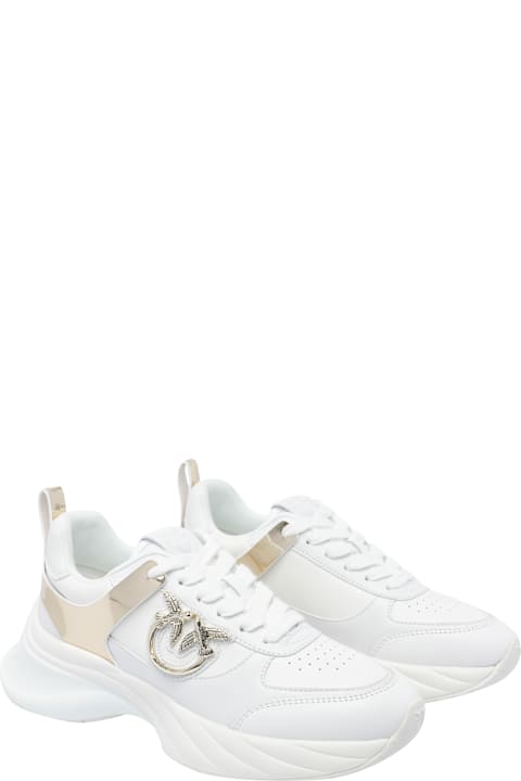 Pinko Ariel Sneakers With Mirror Details
