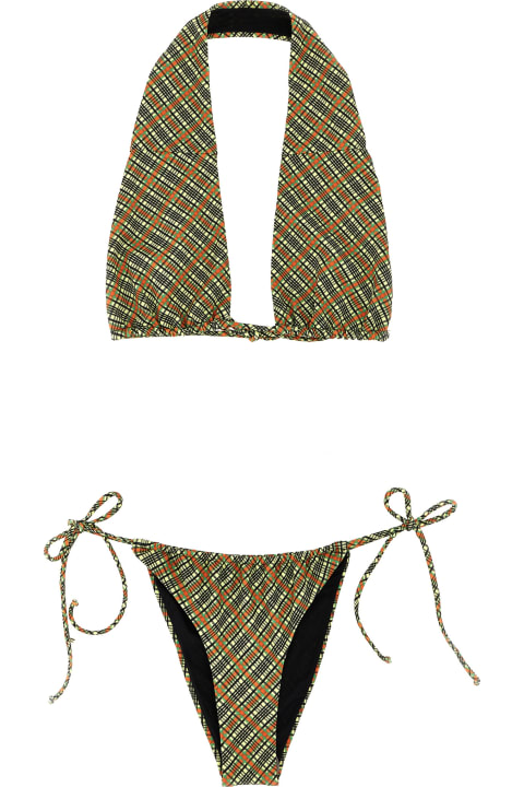 Swimwear for Women Philosophy di Lorenzo Serafini Check Print Bikini
