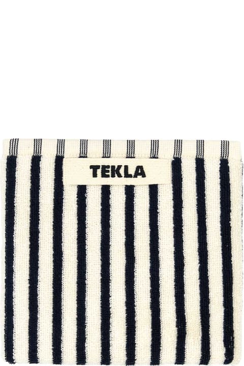 Tekla Textiles & Linens Tekla Embroidered Terry Guest Towel