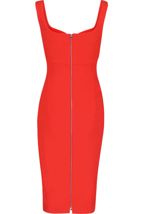 Victoria Beckham فساتين لـ السيدات Victoria Beckham Midi Dress T-shirt