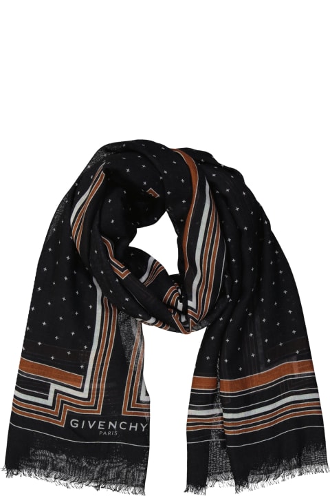 Scarves & Wraps for Women Givenchy Printed Cashmere Foulard