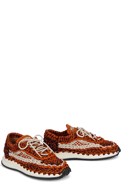 Homeware Valentino Garavani Low-top Sneakers In Fabric