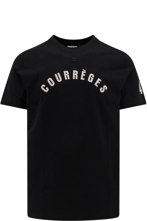 メンズ Courrègesのトップス Courrèges Crewneck Short-sleeved T-shirt