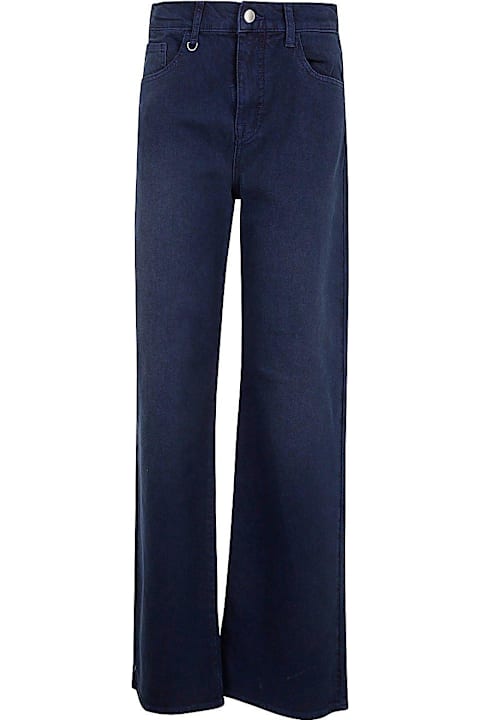 Homeware Emporio Armani J7e Logo Plaque Straight Leg Jeans