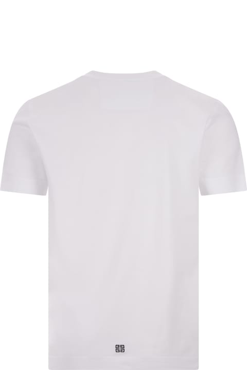 メンズ新着アイテム Givenchy Givenchy 1952 Slim T-shirt In White Cotton