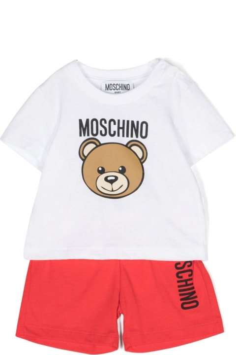 ベビーボーイズ ボディスーツ＆セットアップ Moschino Completo Con Logo
