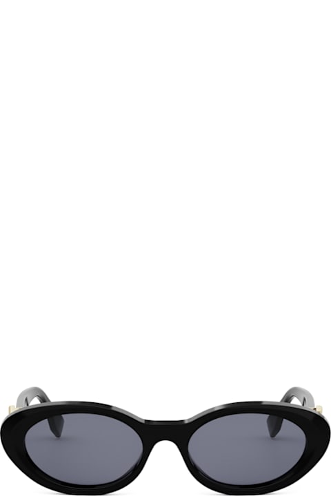 Fendi Eyewear Eyewear for Women Fendi Eyewear Fe40140u Ff Diamonds 01a Nero Sunglasses